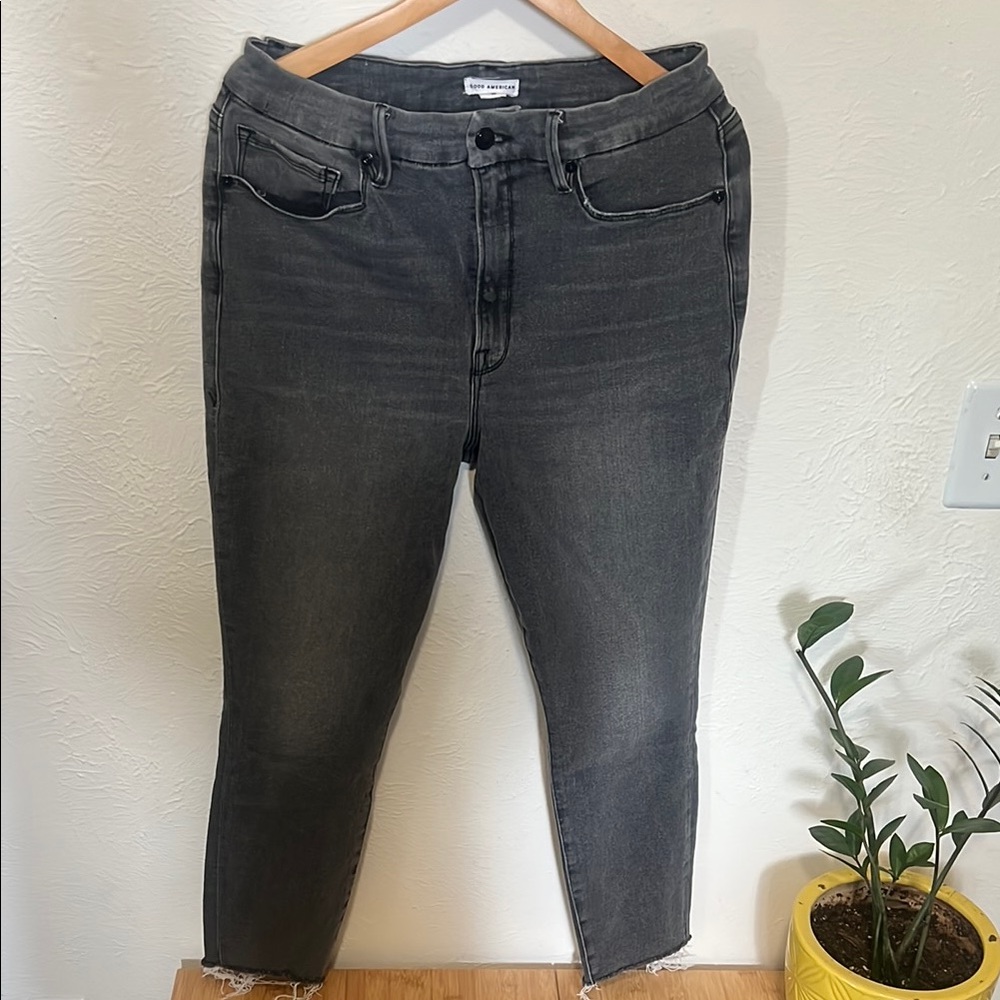 Women's Good American Gray Jeans